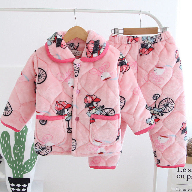 Pyjama enfant en flanelle de coton