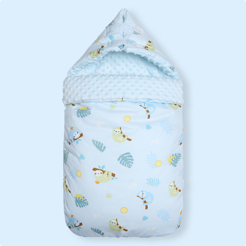 Sac de couchage enfant sautant anti-surprise en coton pour bébé