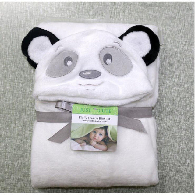 Serviette de bain polaire pour bébé, serviettes à capuche, peignoir