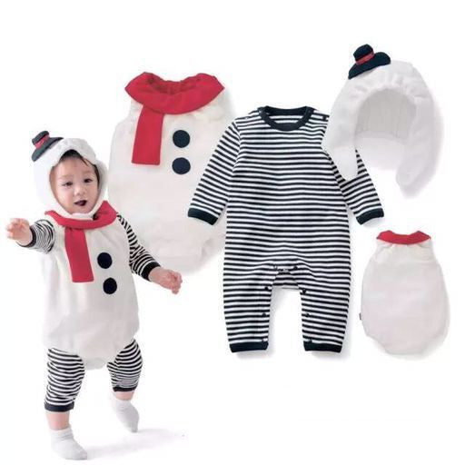 Combinaison costume de bonhomme de neige de Noël