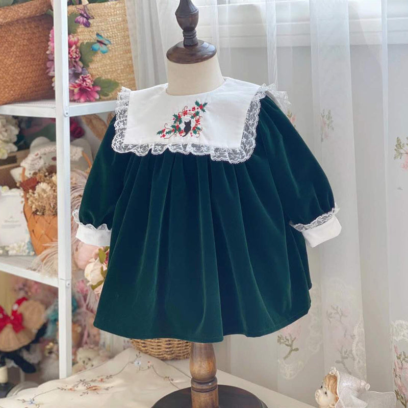 Robe de princesse bouffante Lolita pour enfants