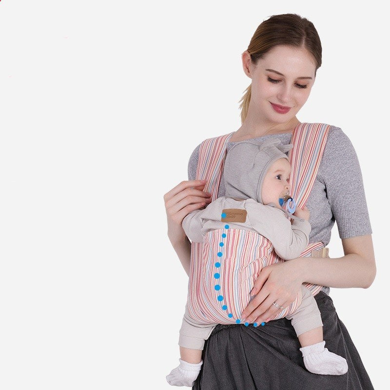 Simple Old-fashioned Dual-purpose Backpack For Baby Going Out