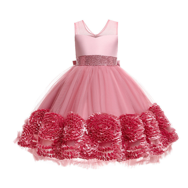 Children's Western Style New Puff Dress Skirt