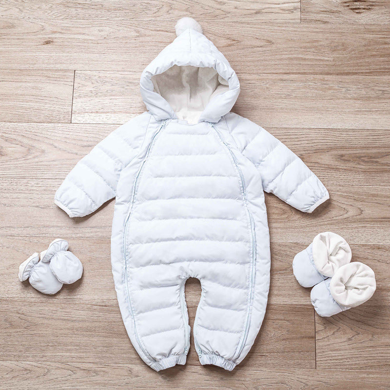 Baby's lightweight hooded windbreaker