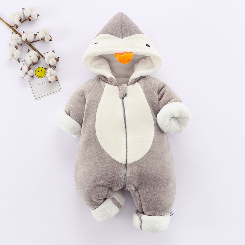 Baby Thickened Cotton Clothes Outwear Suit