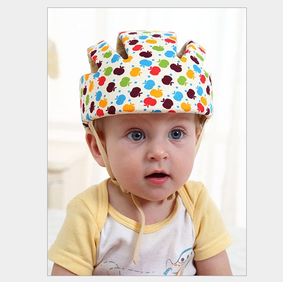 Casque de sécurité pour bébé, chapeau de protection pour nourrissons, doux et réglable pour ramper, marche, course à pied, jeu en plein air