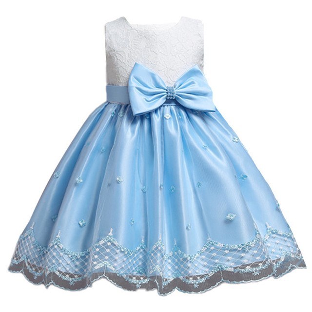 Vêtements fleur filles robe de mariage robes Tutu fête