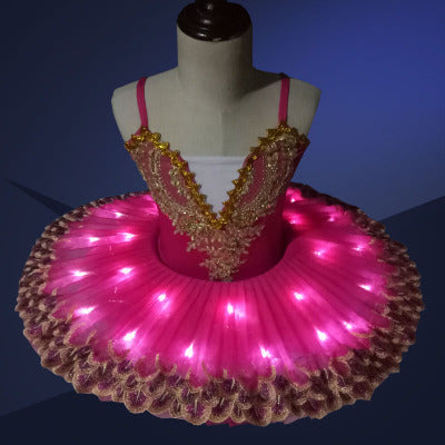 Adult fluorescent led performance clothing