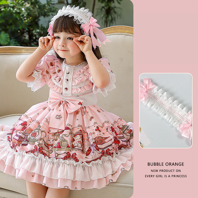 New Hot Sell Girls' Lolita Puffy Dress