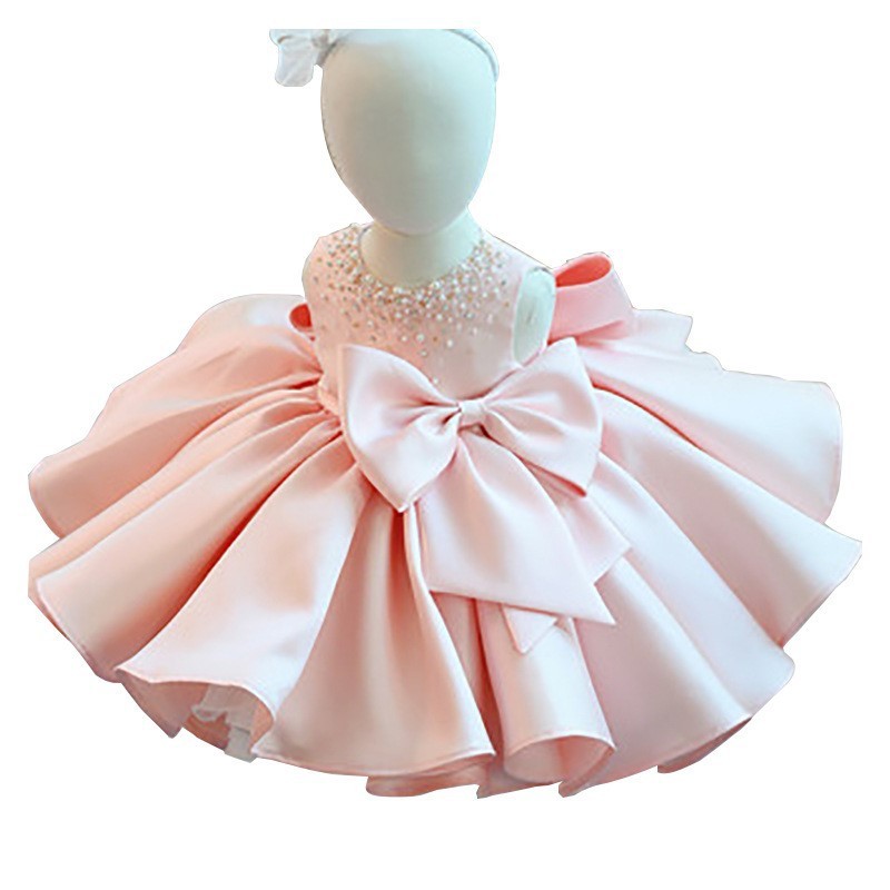 Vestido de bebé para vestido de princesa de un año Pettiskirt de cumpleaños para niñas