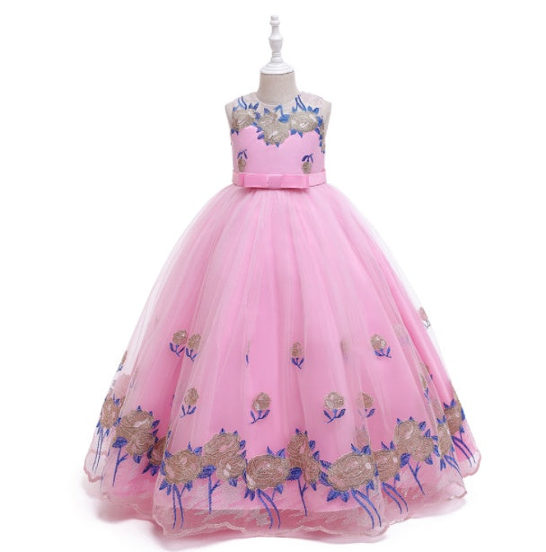 Children's European And American Princess Dress Children's Piano Costume