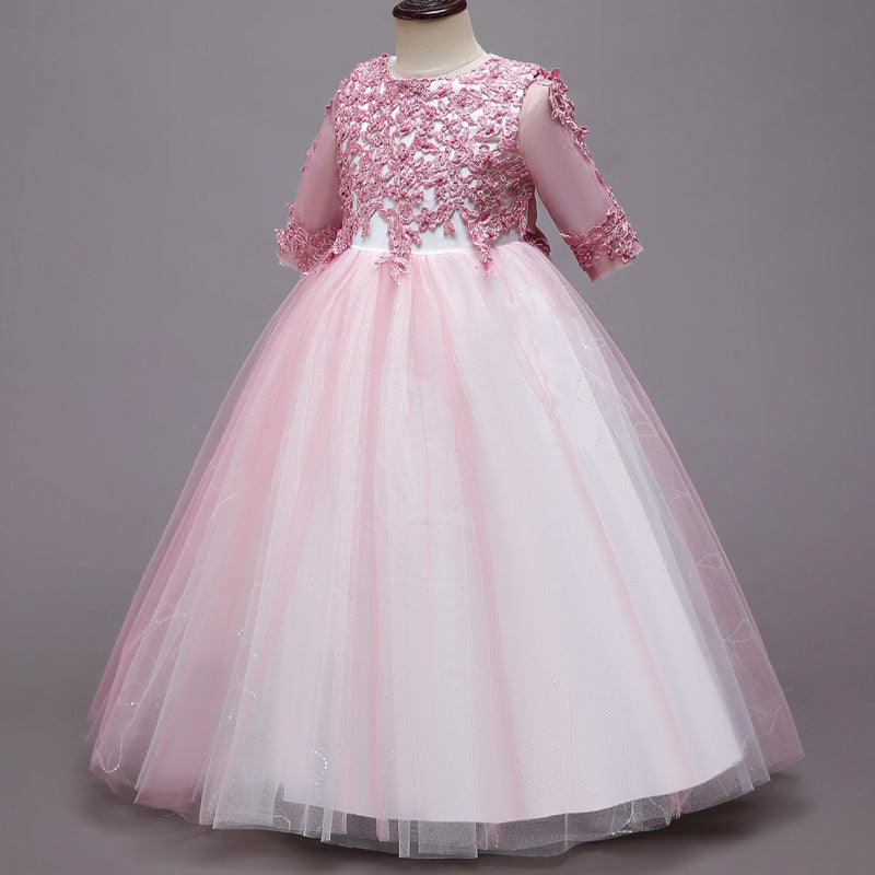 Robe de mariée longue d'été pour filles, nouvelle collection