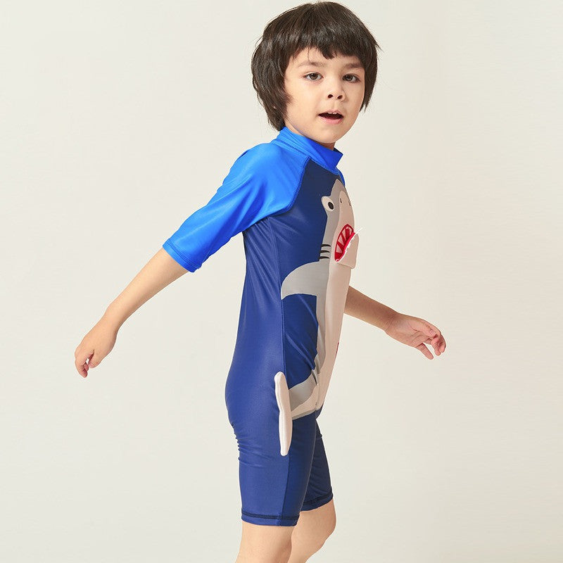 Boy Student Baby One Piece Swimsuit Surf Suit