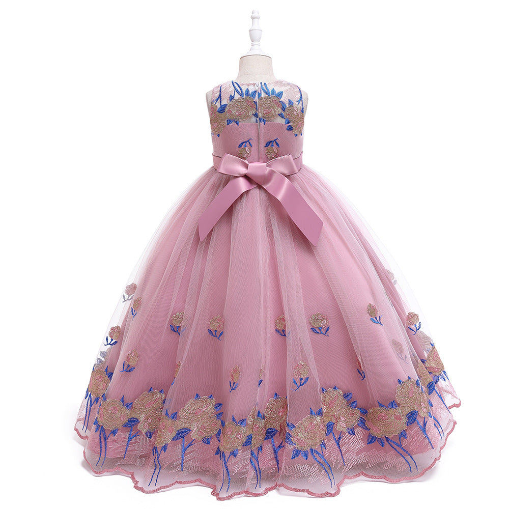 Children's European And American Princess Dress Children's Piano Costume