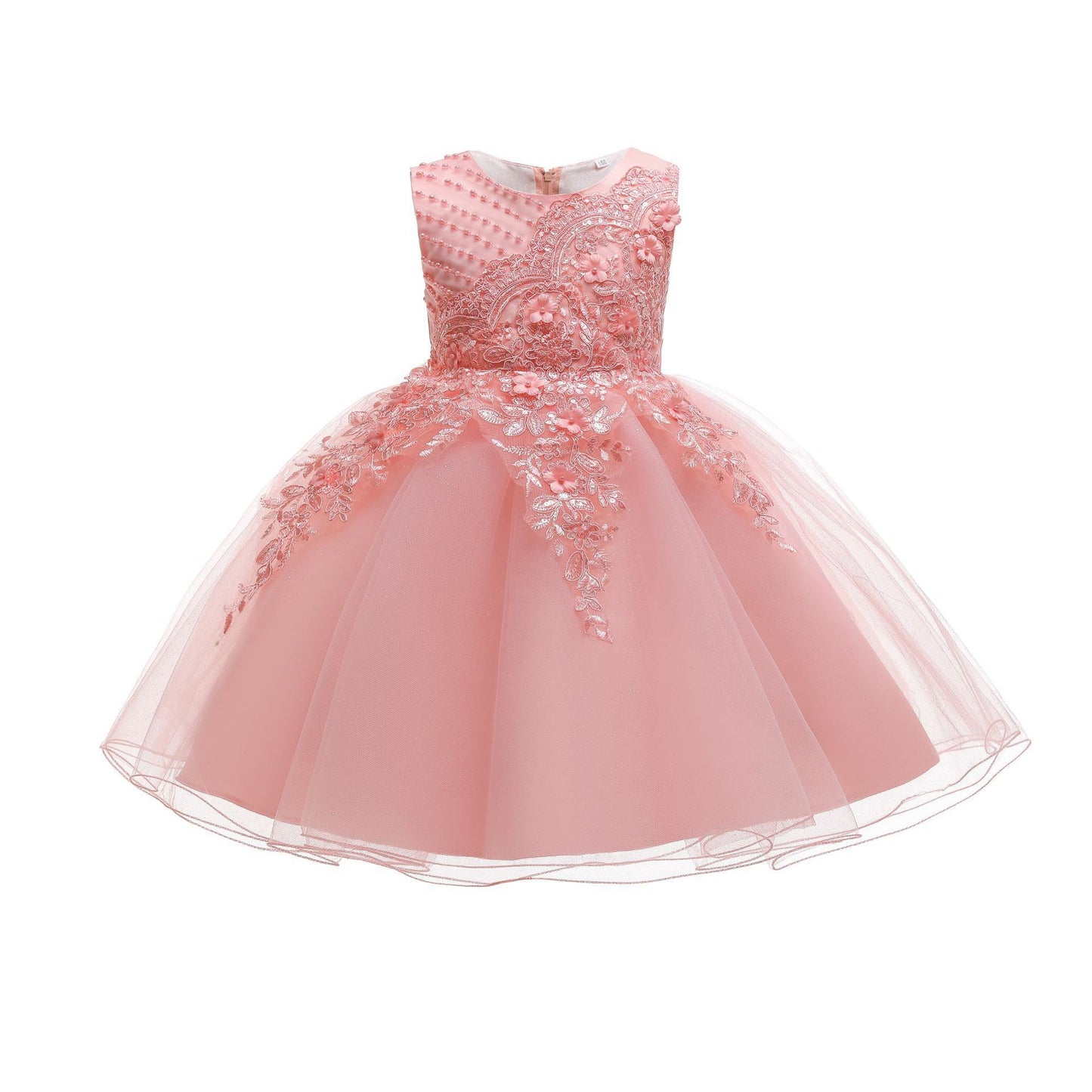 Middle-aged Children's Fluffy Wedding Princess Dress