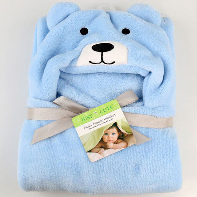 Serviette de bain polaire pour bébé, serviettes à capuche, peignoir