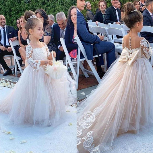 Pettiskirt pour filles, robe de mariée princesse pour enfants, spectacle de piano, demoiselle d'honneur