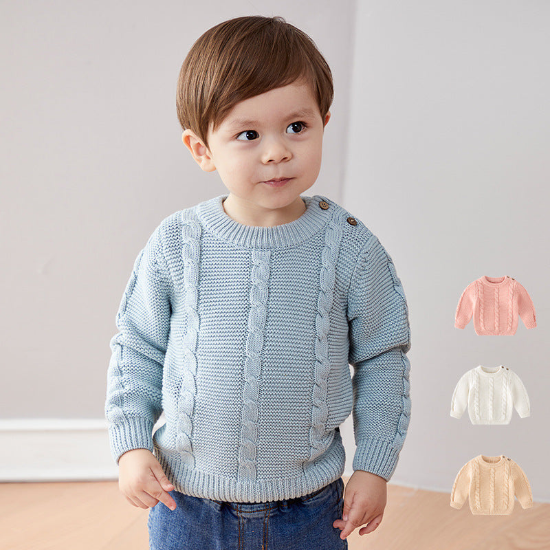 Pull bébé printemps et automne vêtements pour enfants