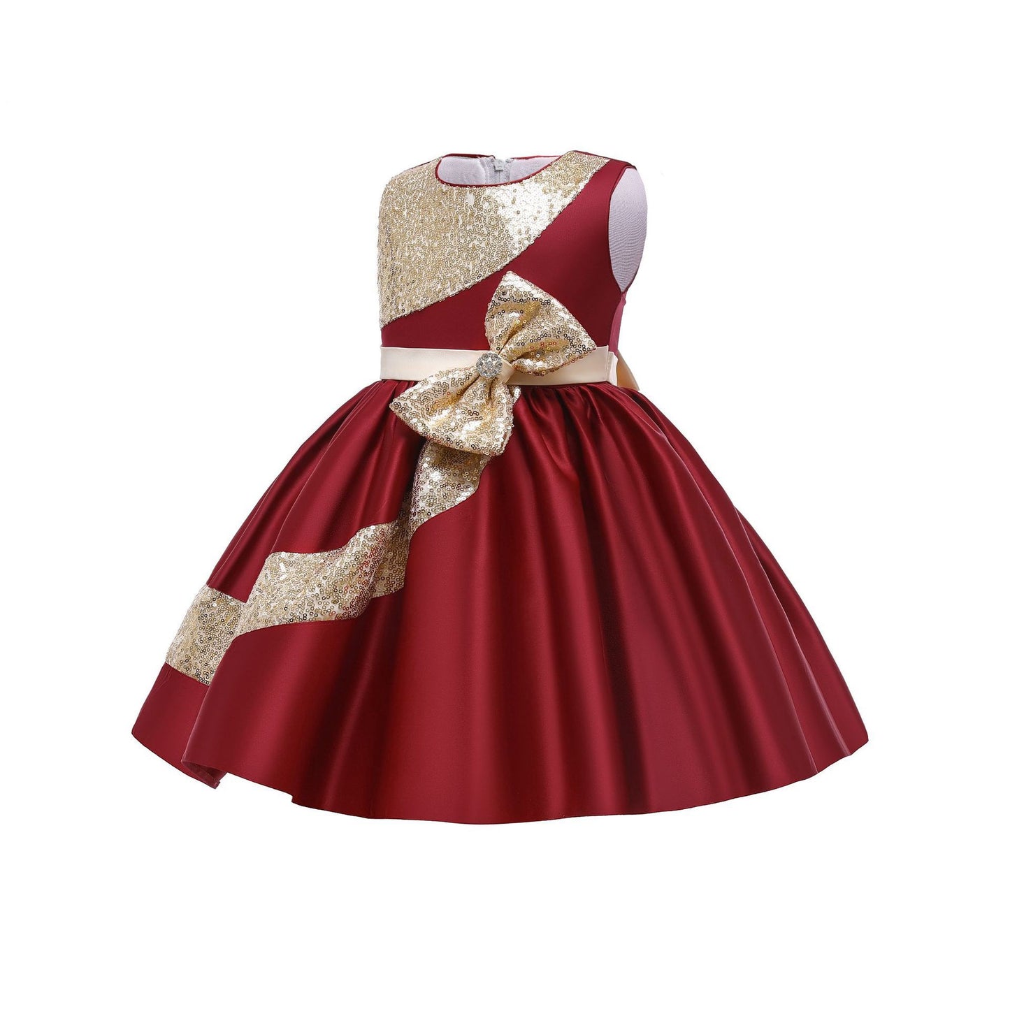 Robe de Performance de Piano pour filles, robe d'enfant, robe de demoiselle d'honneur