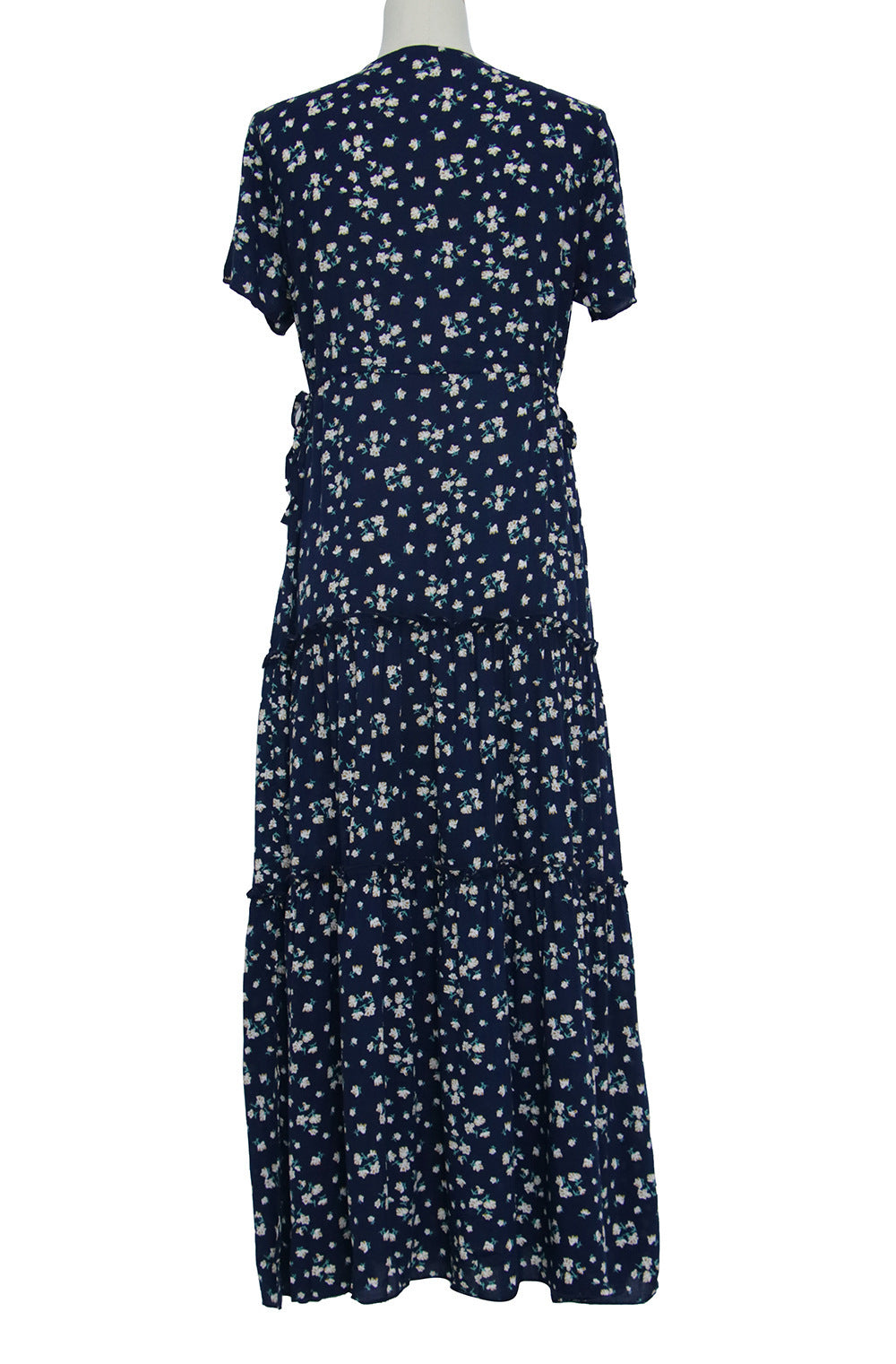 Women's Ruffled Floral Bohemian Dress