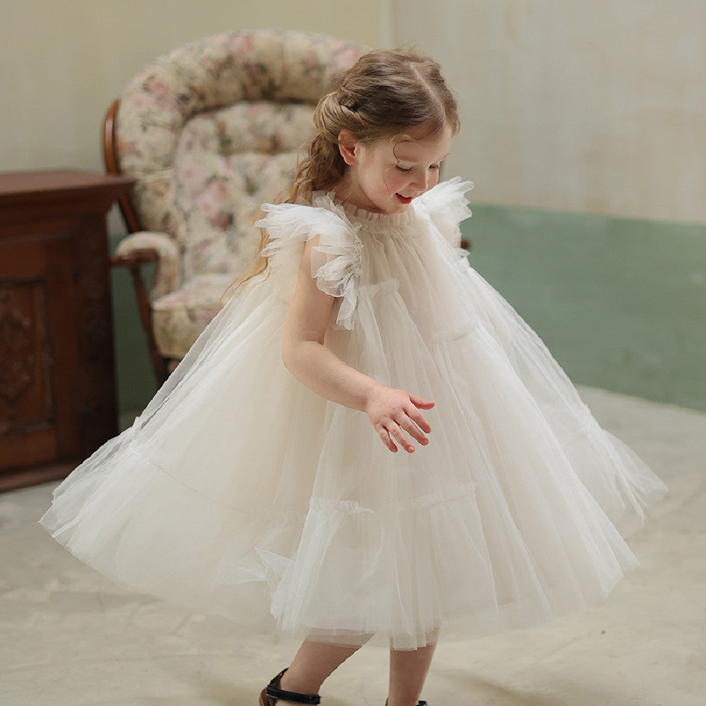 Robe de princesse en fil Pooper faite à la main pour fille