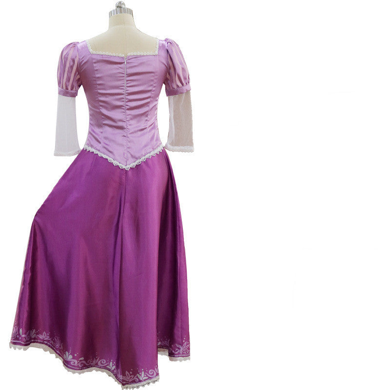 Robe longue de princesse mignonne assortie pour femmes