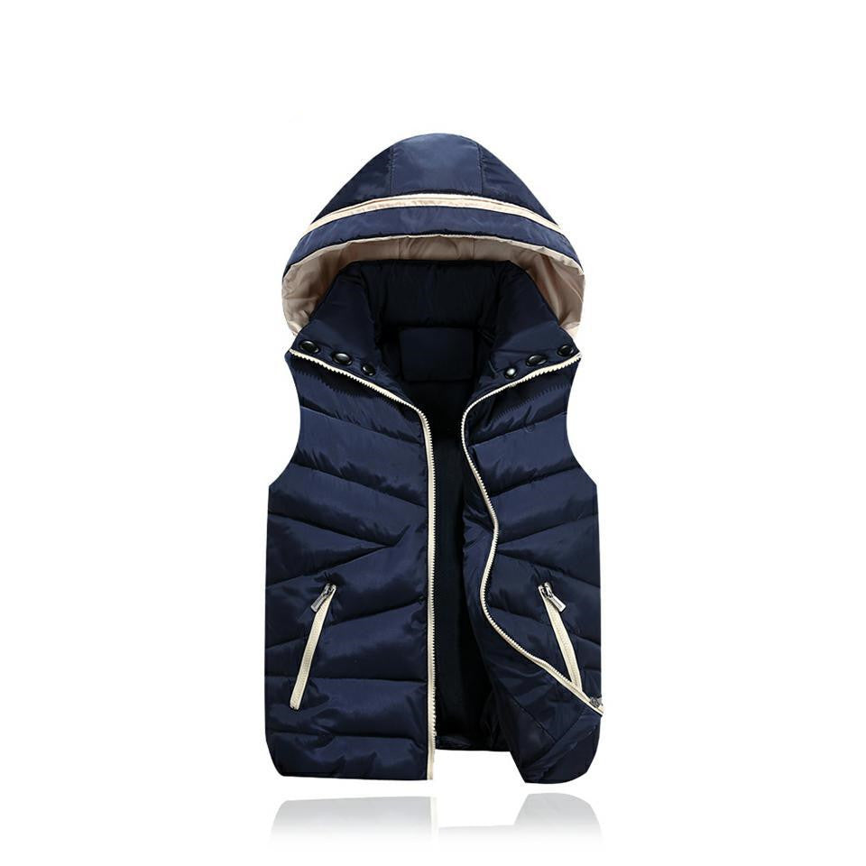 Gilet en duvet de coton pour enfants d'automne et d'hiver