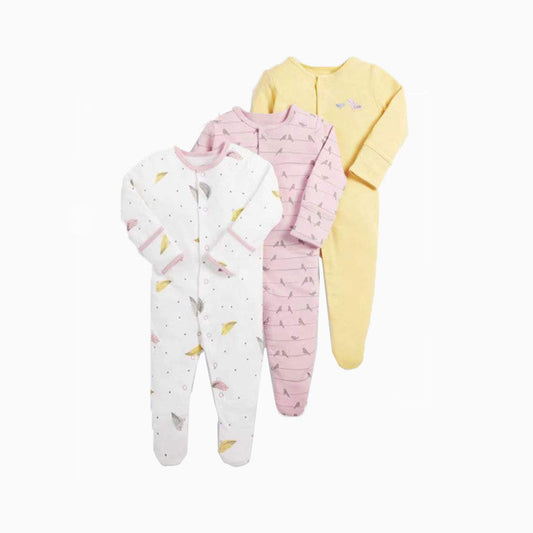 Vêtements pour bébé, coffret cadeau trois pièces, robe pleine lune