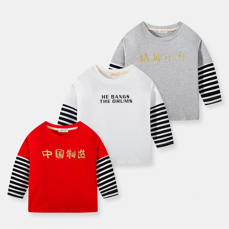 Camiseta de manga larga para bebé niño