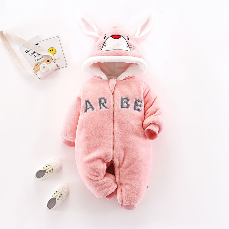 Baby Thickened Cotton Clothes Outwear Suit