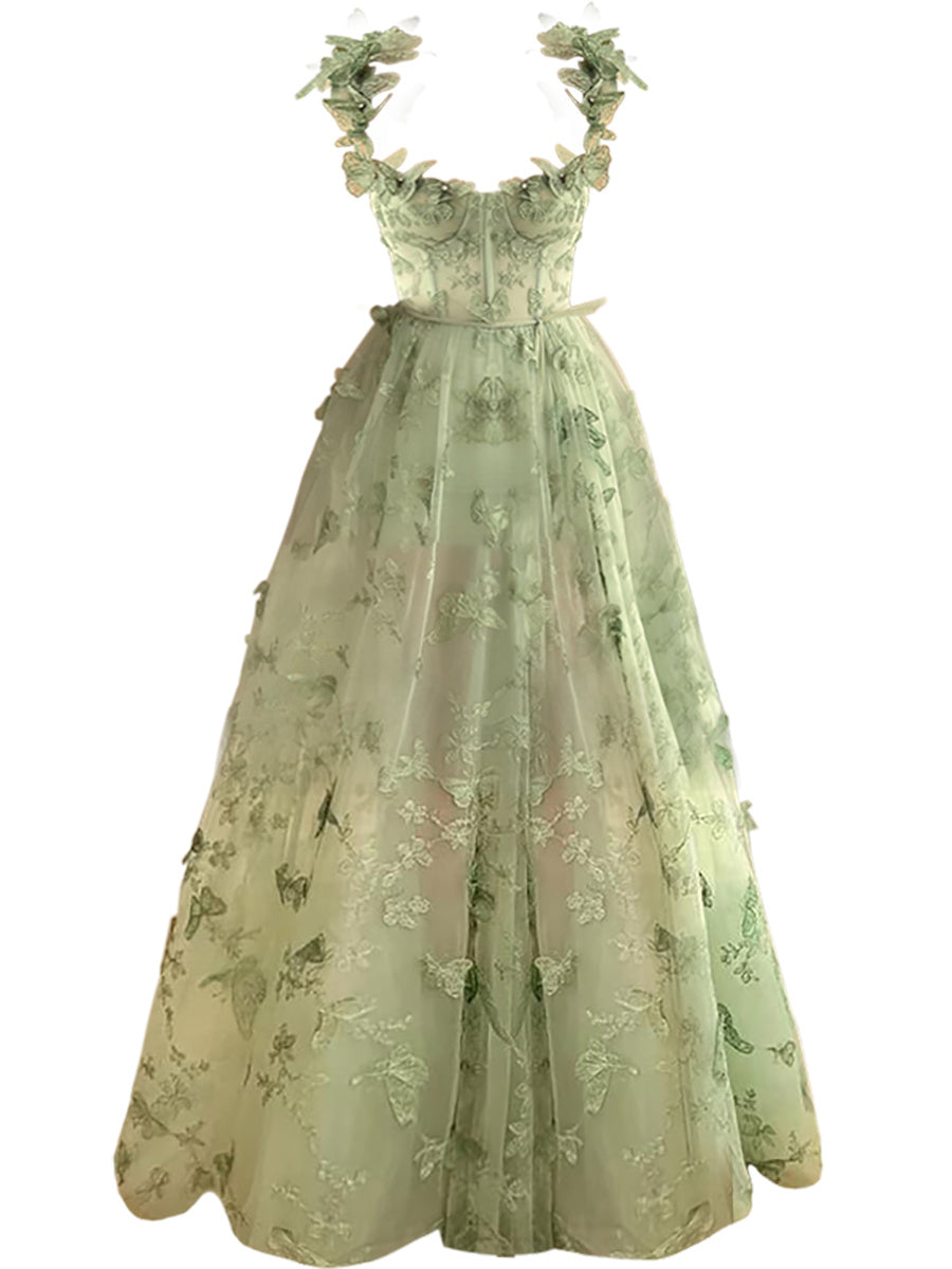 Robe de mariée de demoiselle d'honneur à fleurs, robe de princesse