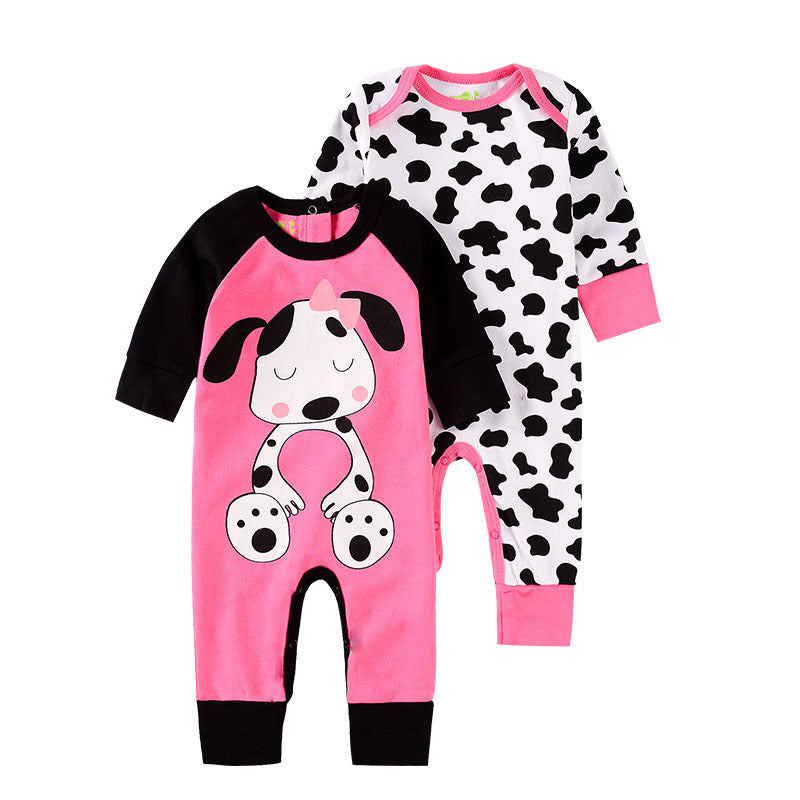 Baby Clothes Two-piece Set Long Climbing Clothing