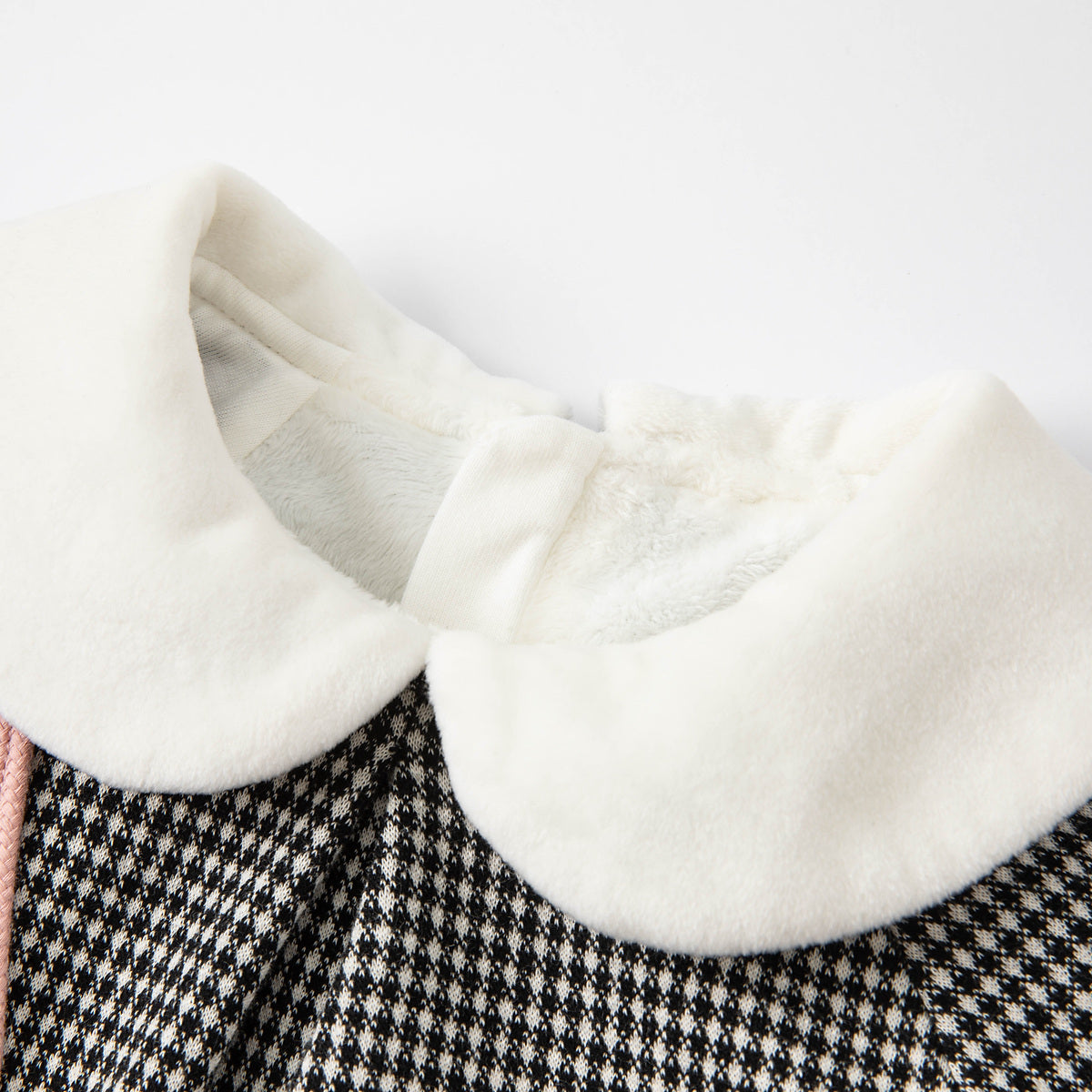 Robe à carreaux d'hiver pour filles, vêtements pour enfants