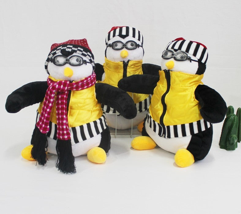 Sérieux Joey's HUGSY jouets en peluche pingouin Rachel peluche poupée jouets pour enfants enfants anniversaire cadeau de noël 18 