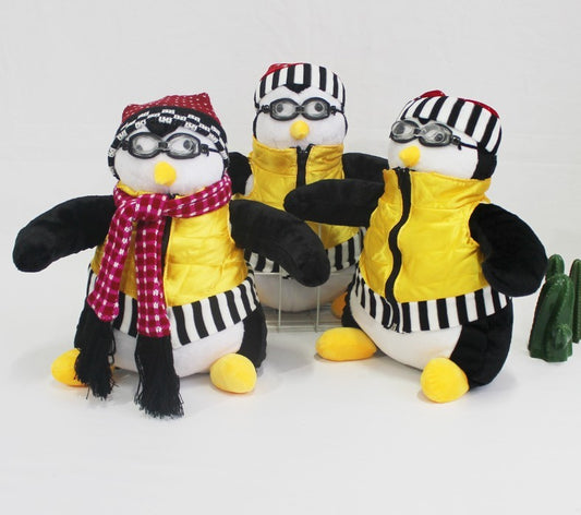 Sérieux Joey's HUGSY jouets en peluche pingouin Rachel peluche poupée jouets pour enfants enfants anniversaire cadeau de noël 18 