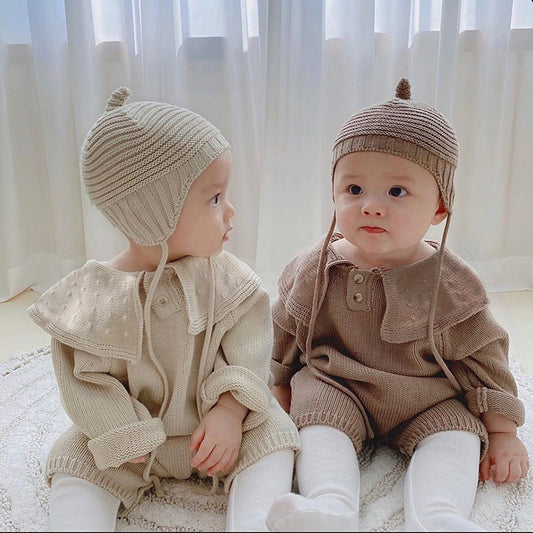 Baby Autumn And Winter Sweater Jumpsuit For Men And Women