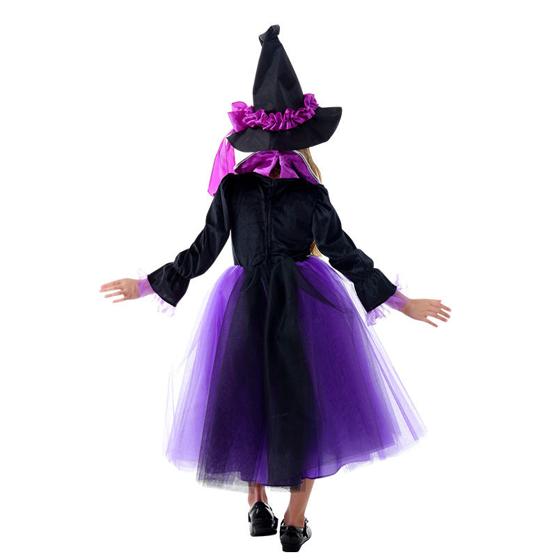 Robe lumineuse pour filles, costume de spectacle d'Halloween