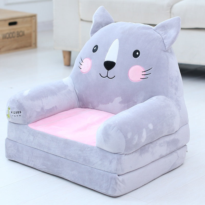 Chaise de canapé pour enfants en forme de dessin animé mignon