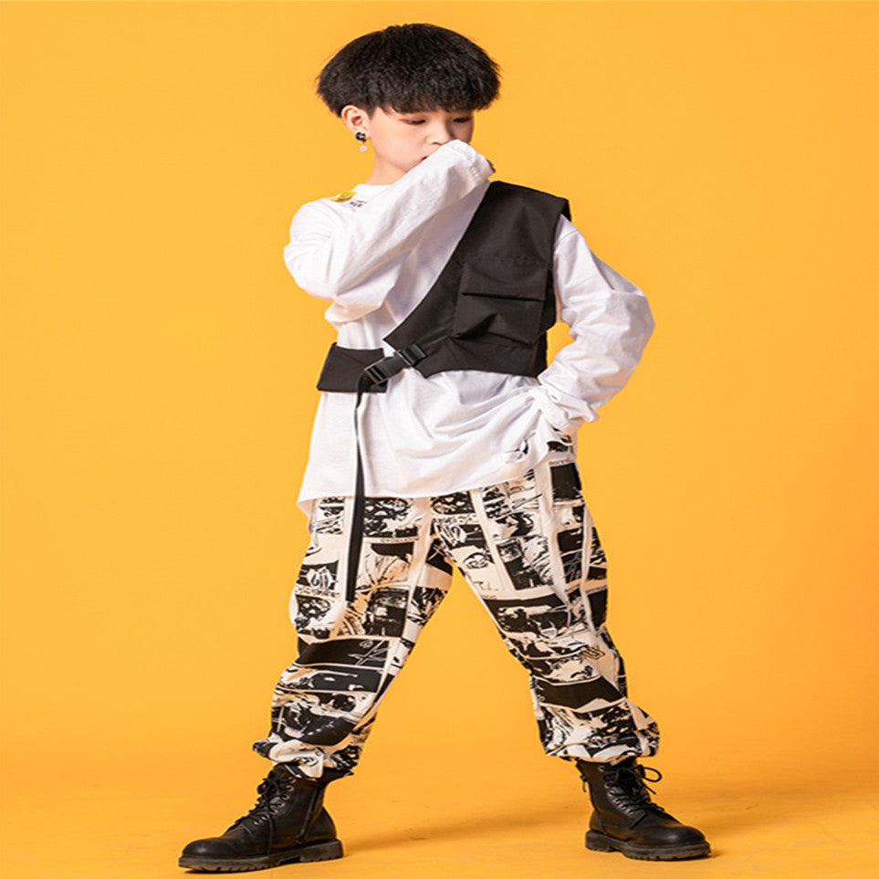 Children's Hip-hop Suits Hip-hop Personality Handsome Costumes