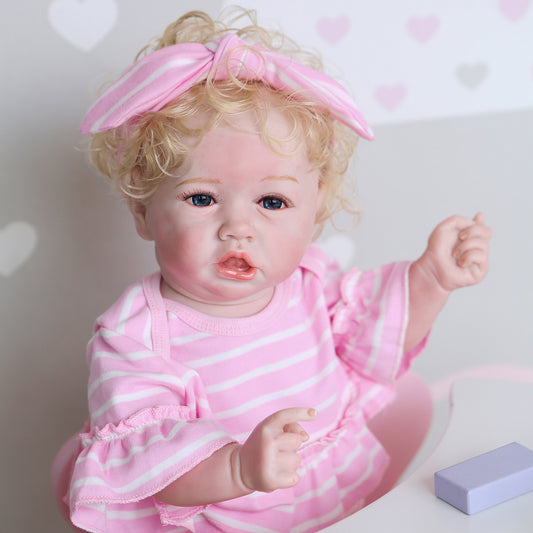 Cute And Creative Newborn Baby Silicone Simulation Doll