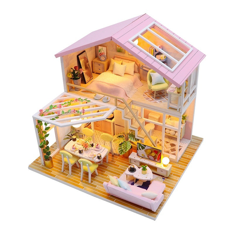 DIY Cottage Honey Time Creative Manual Assembly Model