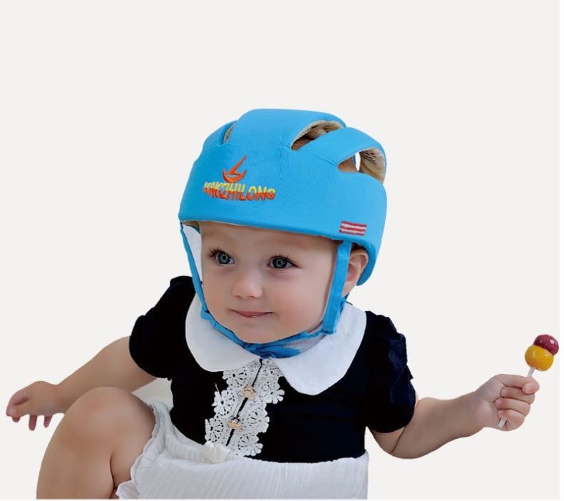 Casque de sécurité pour bébé, chapeau de protection pour nourrissons, doux et réglable pour ramper, marche, course à pied, jeu en plein air