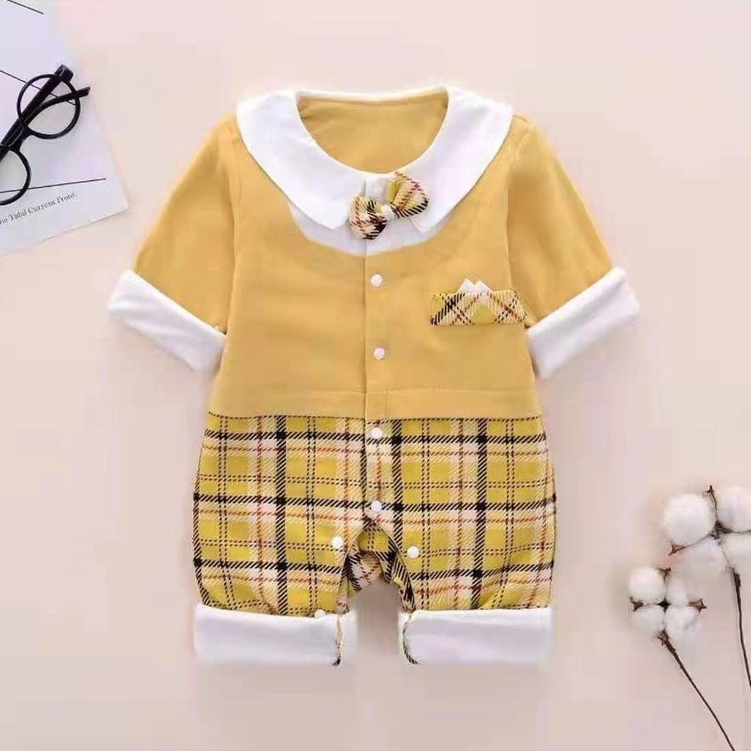 Combinaison bébé printemps et automne, vêtements d'extérieur Double couche