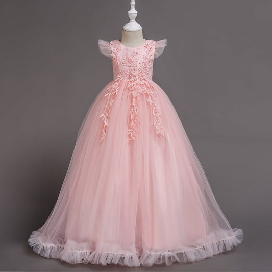 Children's Wedding Dress Flower Princess Evening