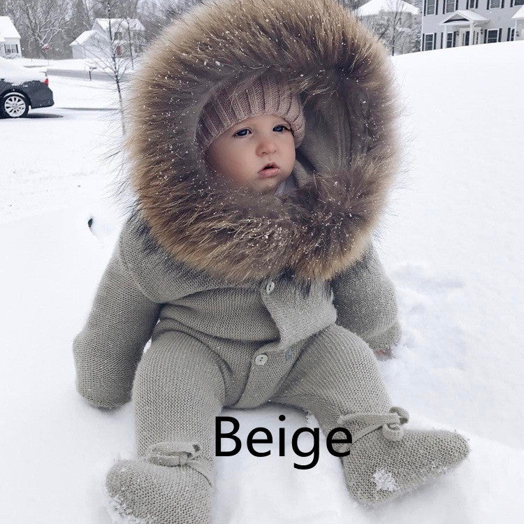 Veste à capuche pour bébé, coutures européennes et américaines, simple boutonnage