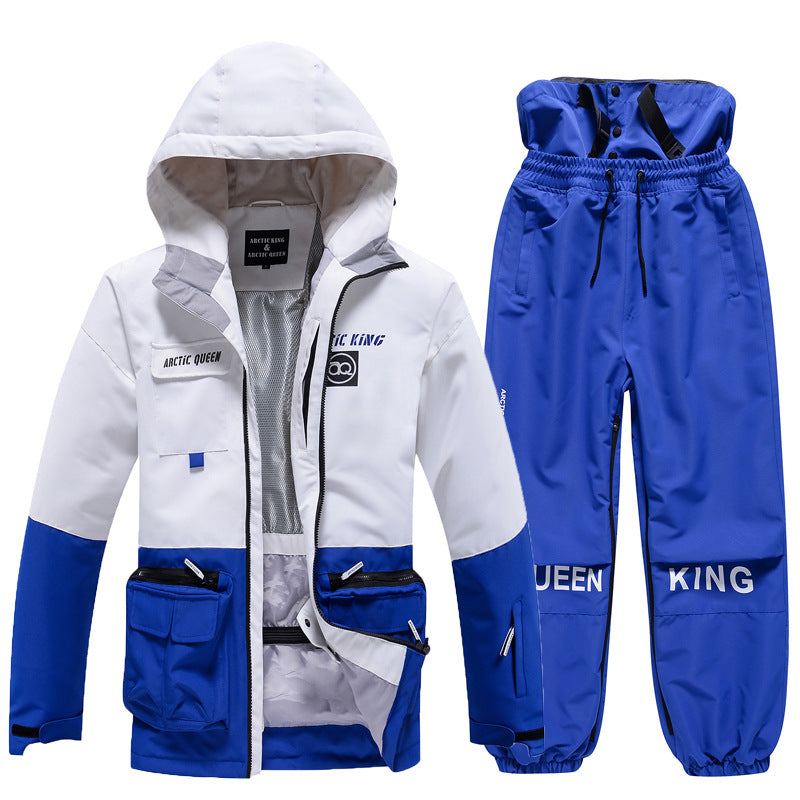 Ski Suit Men And Women Couple Models Warm Thickened