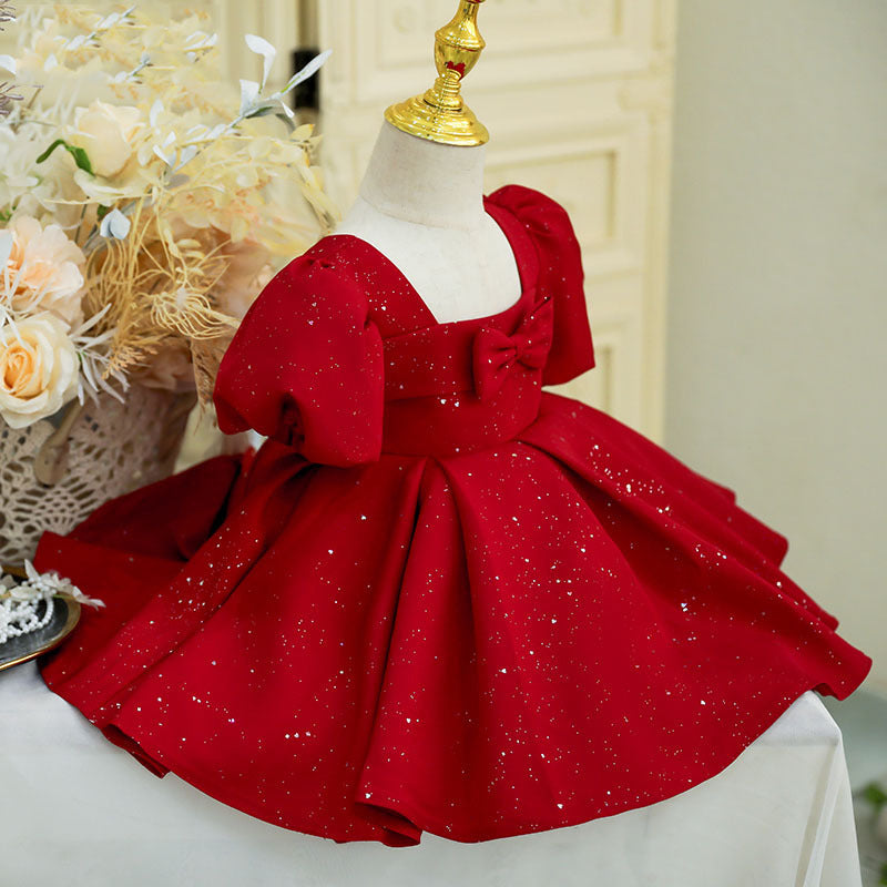 Catwalk Red Baby Zhuazhou Umbrella Princess Dress