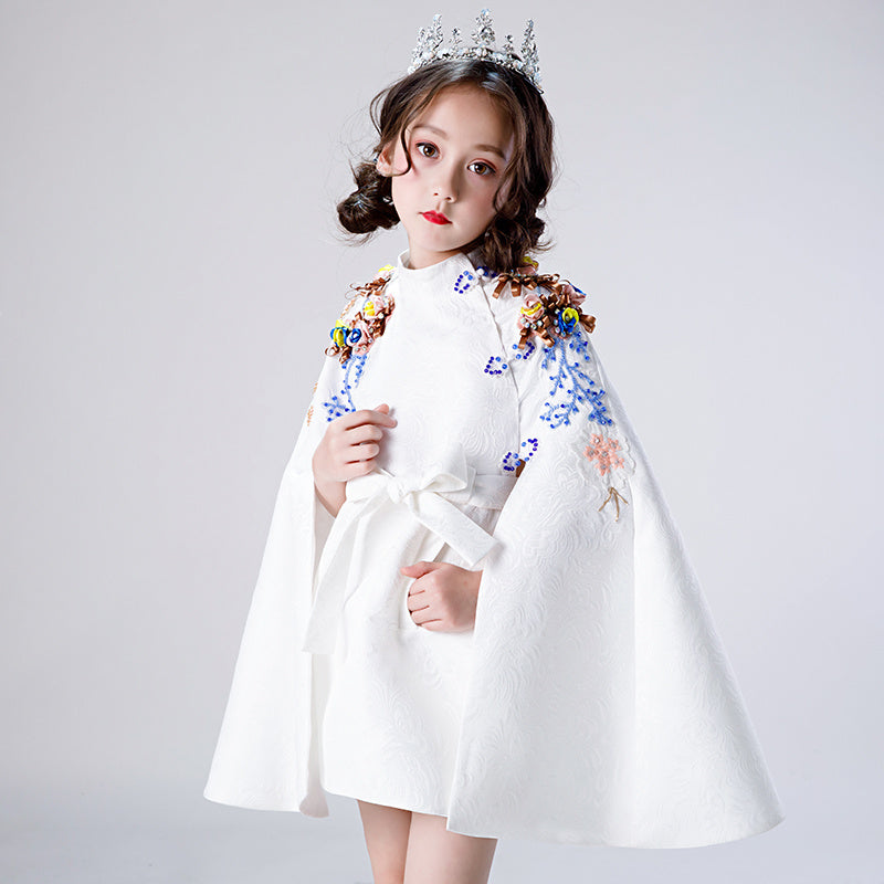 Children's Dress Princess Fashion White