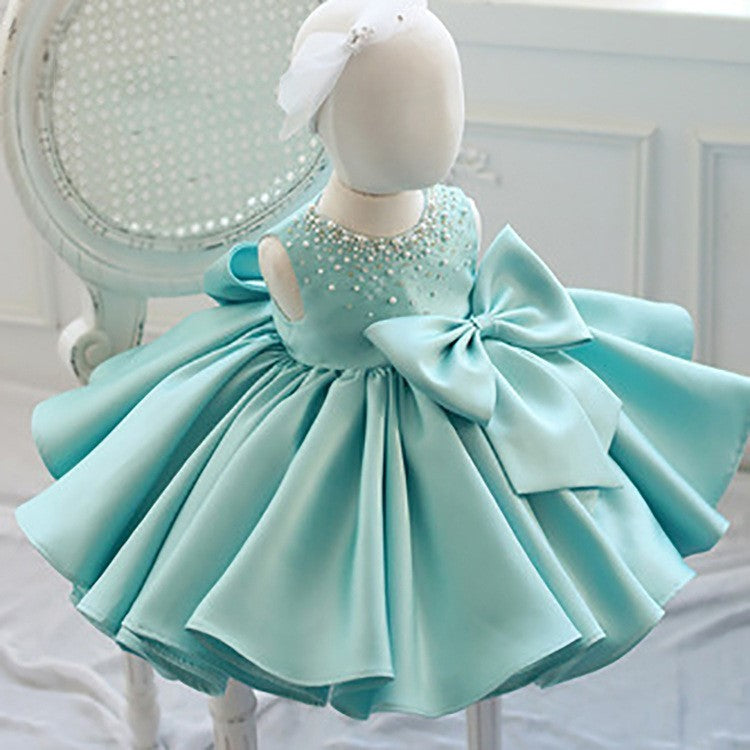 Baby Dress For One Year Old Princess Dress Girls Birthday Pettiskirt