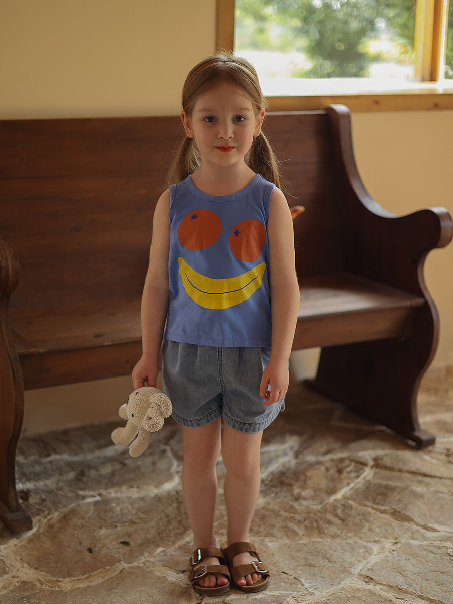 Baby Kindergarten Versatile Denim Shorts